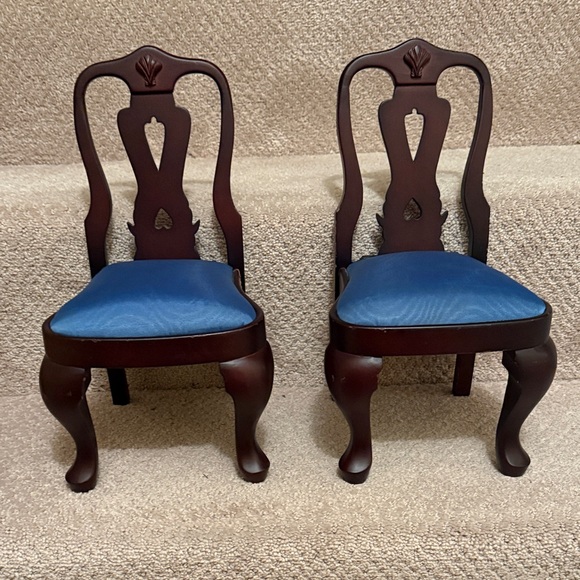 American Girl Felicity chairs